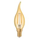 Osram LED Filament Kerze Vintage 1906 2,5W = 22W E14 Gold...