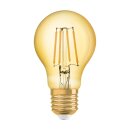 Osram LED Filament A60 Birne Vintage 1906 4W = 35W E27 Gold 410lm extra warmweiß 2400K