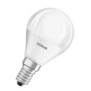 Osram LED Leuchtmittel Classic P45 Tropfen 5W = 40W E14 matt 470lm warmweiß 2700K