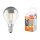 Osram LED Filament Retrofit Classic P45 Tropfen 4W = 31W E14 Kopfspiegel silber 350lm warmweiß 2700K