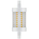 Radium LED Leuchtmittel 78mm Stab 7W = 60W R7s klar 806lm...