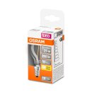 Osram LED Filament Leuchtmittel P45 Tropfen RetroFit 2,5W = 25W E14 klar 250lm warmweiß 2700K