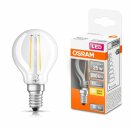 Osram LED Filament Leuchtmittel P45 Tropfen RetroFit 2,5W...