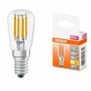 Osram LED Filament Leuchtmittel Special T26 Röhre 2,8W = 25W E14 klar 250lm FS warmweiß 2700K