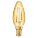 Osram LED Filament Vintage 1906 Leuchtmittel Kerze 2,5W =...