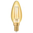 Osram LED Filament Vintage 1906 Leuchtmittel Kerze 2,5W =...