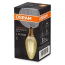 Osram LED Filament Vintage 1906 Leuchtmittel Kerze 2,5W = 22W E14 Gold 220lm extra warmweiß 2400K