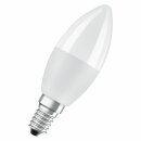 Osram LED Leuchtmittel Kerze 5,5W = 40W E14 matt FS 470lm RGBW Dimmbar mit Fernbedienung