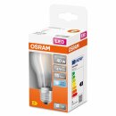 Osram LED Filament Leuchtmittel Birnenform 4W = 40W E27 matt 470lm FS 840 neutralweiß 4000K