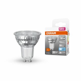 Osram LED Leuchtmittel Star Glas Reflektor PAR16 6,9W = 80W GU10 575lm 840 Neutralweiß 4000K 36°