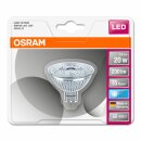 Osram LED Star MR16 Glas Reflektor 2,6W = 20W GU5.3 12V 230lm FS 840 neutralweiß 4000K 36°