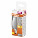 Osram LED Filament Leuchtmittel Kerze 6,5W = 60W E14 matt...