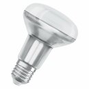 Osram LED Leuchtmittel Glas Reflektor R80 4,3W = 60W E27 matt 345lm FS warmweiß 2700K 36°