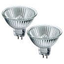 12 x Müller-Licht Halogen MR16 Reflektor 50W GU5,3 12V 680lm warmweiß 2900K dimmbar 4000h flood 36°