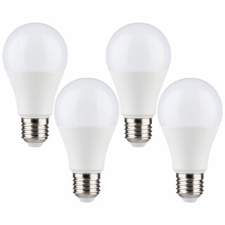 4 x Müller-Licht Premium HD LED Leuchtmittel Birnenform 7W = 40W E27 matt 470lm Ra>95 warmweiß 2700K