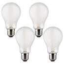 4 x Müller-Licht LED Filament Birnenform A60 8W =...