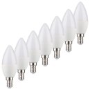 7 x Müller-Licht LED Leuchtmittel Kerze 5,5W = 37W...