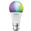 Osram LED Smart+ A60 Birne 10W = 60W B22d matt 810lm RGBW 2700K-6500K Dimmbar App Google Alexa ZigBee