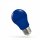 Spectrum LED Leuchtmittel Birne Birnenform A50 blau 4,9W E27 270°