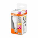 Osram LED Birnenform A60 6W = 40W E27 matt 470lm warmweiß 2700K Tageslichtsensor