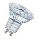 2 x Osram LED Leuchtmittel PAR16 Glas Reflektor Star 4,3W = 50W GU10 350lm warmweiß 2700K 36°