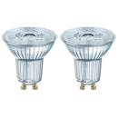 2 x Osram LED Leuchtmittel PAR16 Glas Reflektor Star 4,3W...