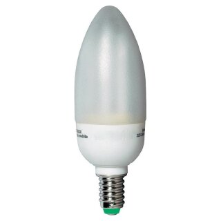 Varilux ESL Energiesparlampe Kerze 5W = 25W E14 matt 200lm warmweiß 2700K