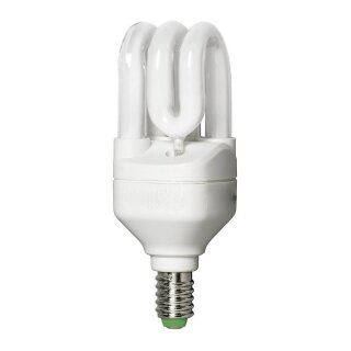 Negawatt Energiesparlampe Mini Röhrenform 5W = 25W E14 200lm warmweiß 2700K