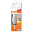 Osram LED Filament Kerze 2,5W = 25W E14 Matt 250lm FS warmweiß 2700K