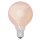 LAES Globe Glühbirne Ambar 60W E27 Gold Bernstein 95mm Globelampe warmweiß dimmbar