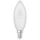 Osram LED Leuchtmittel Star Classic Kerze 7,5W = 60W E14 matt 806lm warmweiß 2700K