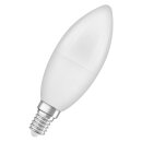 Osram LED Leuchtmittel Star Classic Kerze 7,5W = 60W E14 matt 806lm warmweiß 2700K