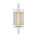 Osram LED Leuchtmittel 78mm Stab Star Line 8W = 75W R7s...
