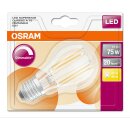 Osram LED Filament Leuchtmittel Birnenform 8,5W = 75W E27 klar 1055lm FS warmweiß 2700K DIMMBAR