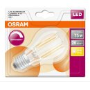 Osram LED Filament Leuchtmittel Birnenform 8,5W = 75W E27...