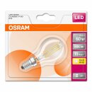 Osram LED Filament Leuchtmittel Tropfen 6,5W = 60W E14 klar 806lm FS warmweiß 2700K 300°