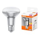 Osram LED Leuchtmittel Superstar Glas Reflektor R80 5,9W = 60W E27 matt 350lm warmweiß 2700K DIMMBAR