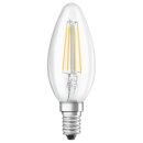 Osram LED Filament Kerze 4W = 40W E14 klar 470lm warmweiß 2700K Schalter 3-Stufen-Dimmbar