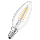 Osram LED Filament Kerze 4W = 40W E14 klar 470lm warmweiß 2700K Schalter 3-Stufen-Dimmbar