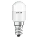 Osram LED Leuchtmittel Special T26 Röhre Kühlschrank 2,3W = 20W E14 matt 200lm Tageslicht 6500K kaltweiß
