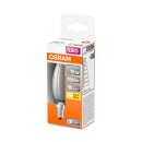 Osram LED Filament Leuchtmittel RetroFit Classic Kerze 1,5W = 15W E14 matt 136lm warmweiß 2700K