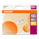 Osram LED Leuchtmittel Stiftsockellampe 0,9W = 10W G4 klar 100lm FS warmweiß 2700K