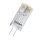 Osram LED Leuchtmittel Stiftsockellampe 0,9W = 10W G4 klar 100lm FS warmweiß 2700K