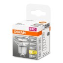10 x Osram LED Leuchtmittel PAR16 Glas Reflektor Star 6,9W = 80W GU10 620lm warmweiß 2700K 120°