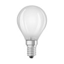 Osram LED Filament Leuchtmittel P45 Tropfen 1,5W = 15W matt E14 136lm warmweiß 2700K