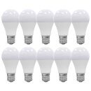 10 x Spectrum LED A60 Birne 11W = 80W matt E27 1050lm...