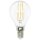 LightMe LED Filament Leuchtmittel Tropfen 4,5W = 42W E14 klar 500lm 840 Neutralweiß 4000K