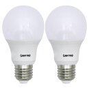 2 x LightMe LED Leuchtmittel Birne A60 8,8W = 60W E27...