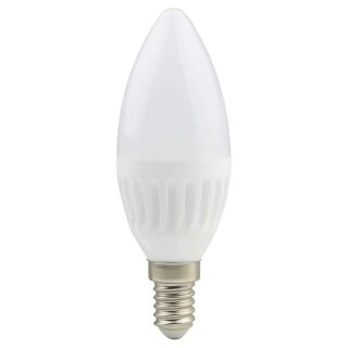 LightMe LED Leuchtmittel Kerzenform 8W = 66W E14 matt 900lm warmweiß 2700K 320°