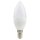 LightMe LED Leuchtmittel Kerzenform 8W = 66W E14 matt 900lm warmweiß 2700K 320°